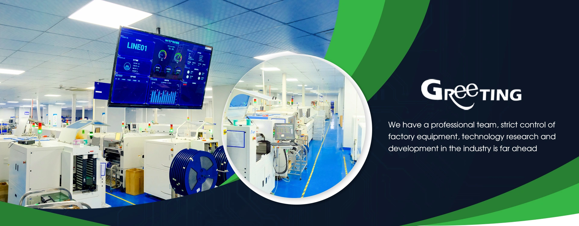 PCB -bestyrelse lavet i Kina